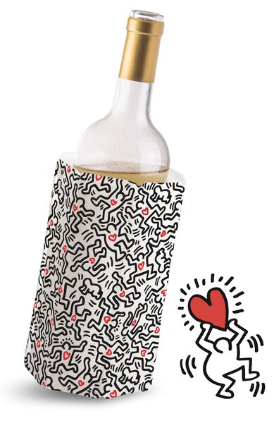 Chladicí obal na víno Keith Haring, Vacu Vin, 38802606