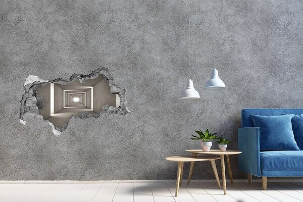 Díra 3D fototapeta nálepka Betonový tunel nd-b-73368575
