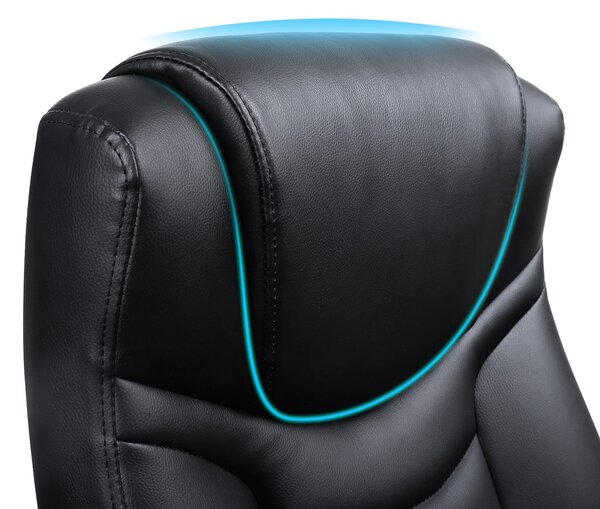 SONGMICS Ergonomická kancelářská židle Tord černá