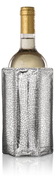 Chladicí obal na víno, Vacu Vin, stříbrný, 38803606