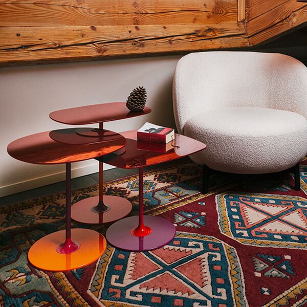 Kartell designové odkládací stolky Thierry (40 cm)