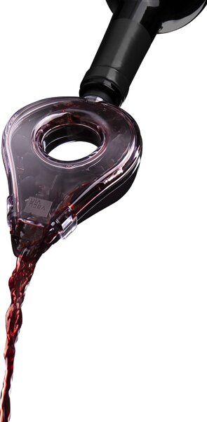 Provzdušňovač vína (aerátor) Vacu Vin - šedý