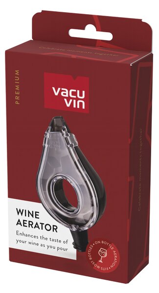 Provzdušňovač vína (aerátor) Vacu Vin - šedý