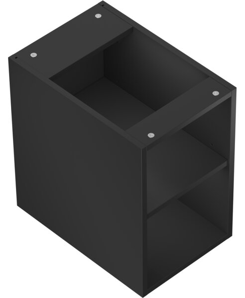 Mexen Box-A otevřená skříňka s policí 30 cm, černá mat - 91AX2-0300-470-0-71