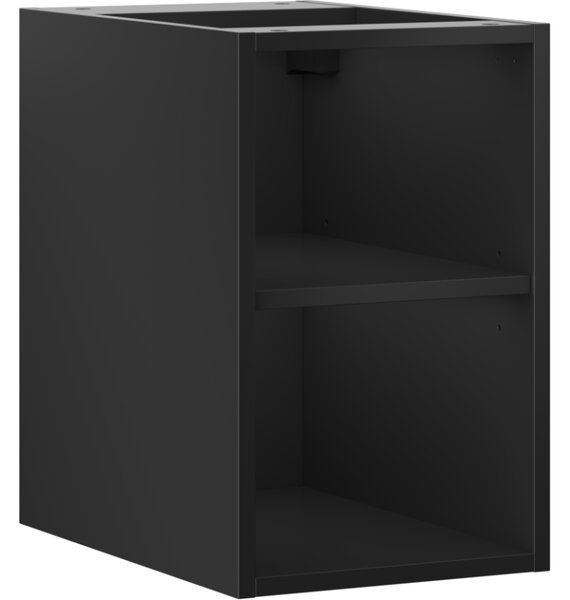 Mexen Box-A otevřená skříňka s policí 30 cm, černá mat - 91AX2-0300-470-0-71