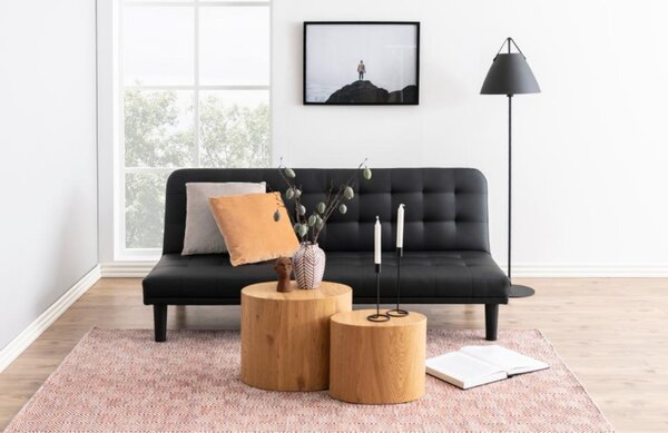Scandi Přírodní set konferenčních stolků Alida 40/48 x 24,5/33 cm