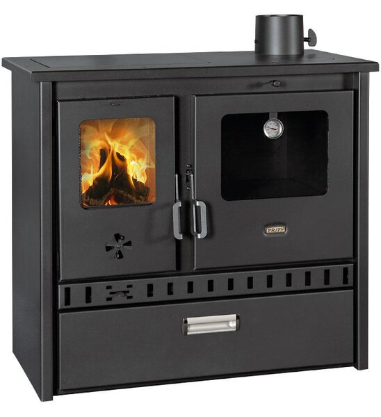Krbová kamna s troubou, krb 10 kw, PRITY 1P36 D