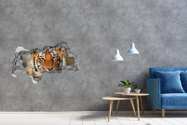 Díra 3D foto tapeta nálepka Bengálský tygr nd-b-88747131