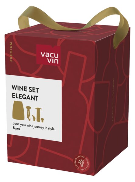 Sada na víno Elegant Vacu Vin - 5 dílů