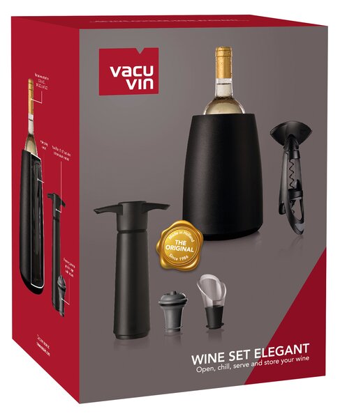 Sada na víno Elegant Vacu Vin - 5 dílů