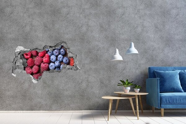 Samolepící nálepka beton Lesní ovoce nd-b-89347182