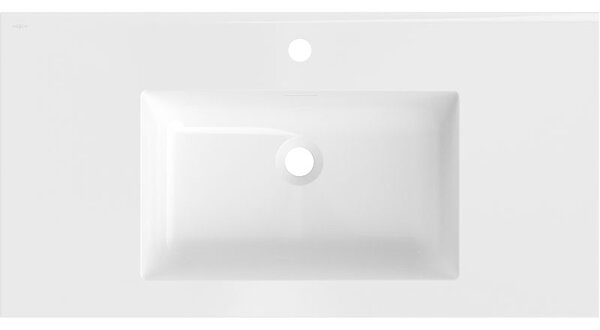 Mexen Otis zápustné umyvadlo 91 x 46,5 cm, bílá lesk - 25189000