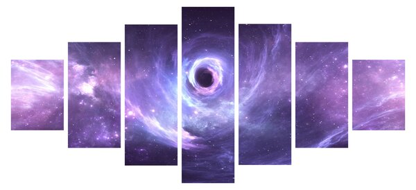 Obraz - Vesmír (210x100 cm)