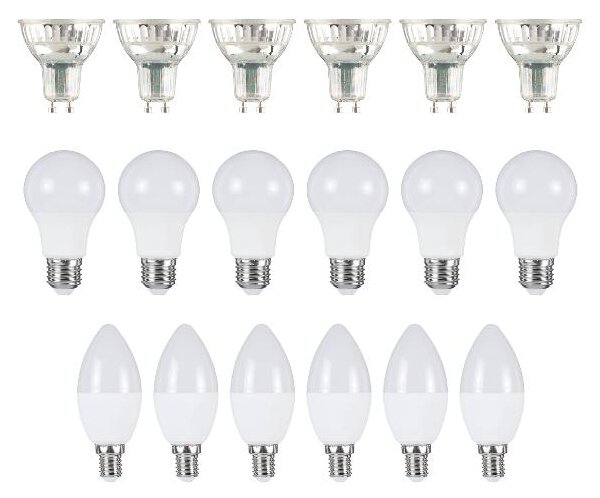 Livarno home LED žárovka, 6 kusů (100382053)