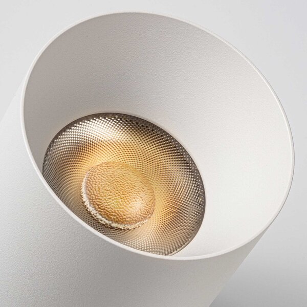 Arco LED přisazené kovové svítidlo Ra>90 antiglare Ø52mm - 8WČerná