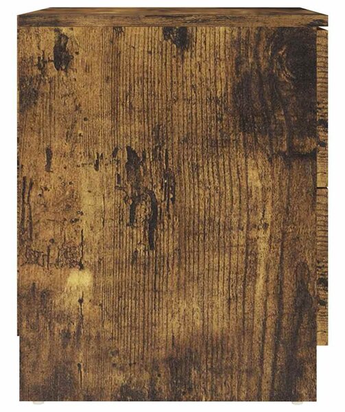 Noční stolky 2 ks kouřový dub 40 x 40 x 50 cm kompozitní dřevo 326740