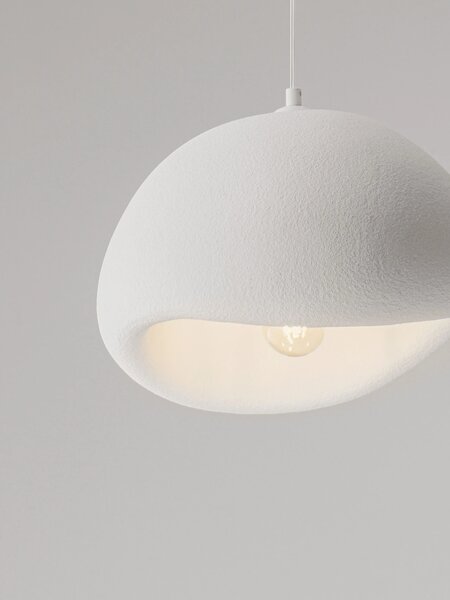 Nova Luce Závěsné svítidlo AERE, 40cm, E27 1x12W Barva: Bílá
