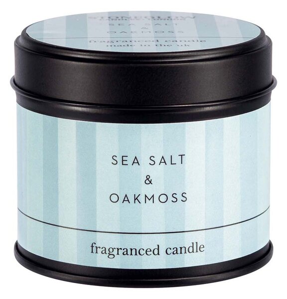 Stoneglow Sea Salt & Oakmoss Vonná svíčka, 140 g