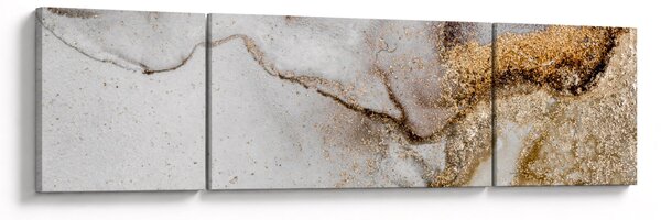 Obraz - Mramorový inkoust (170x50 cm)