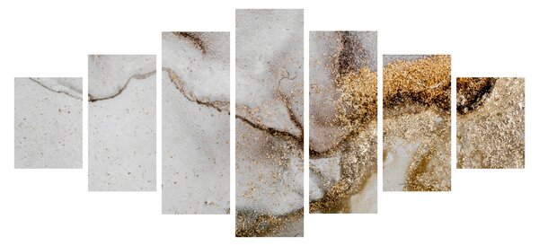 Obraz - Mramorový inkoust (210x100 cm)