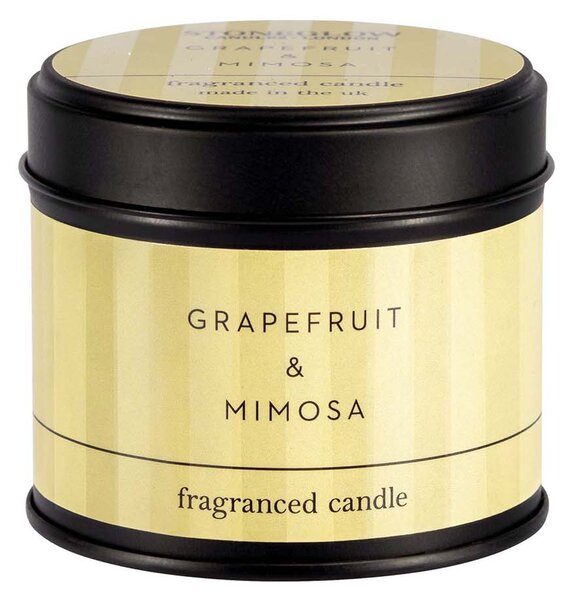 Stoneglow Grapefruit & Mimosa Vonná svíčka, 140 g