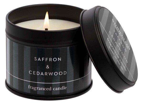 Stoneglow Saffron & Cedarwood Vonná svíčka, 140 g