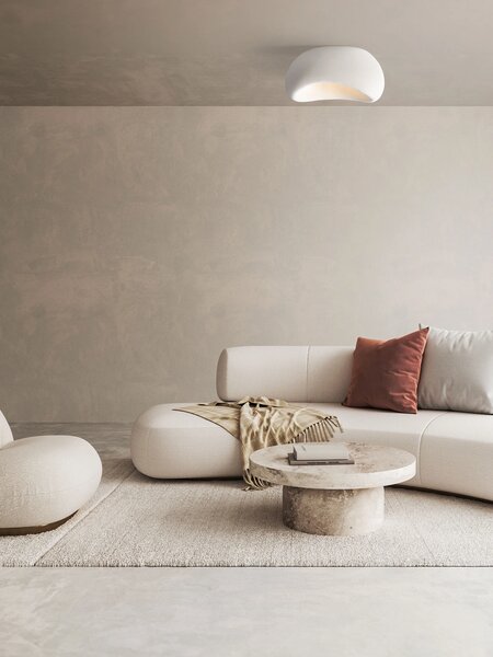 Nova Luce Stropní svítidlo AERE, 40cm, E27 1x12W Barva: Bílá
