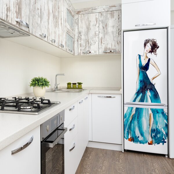 Nálepka fototapeta lednička Ilustrace moda FridgeStick-70x190-f-67169792