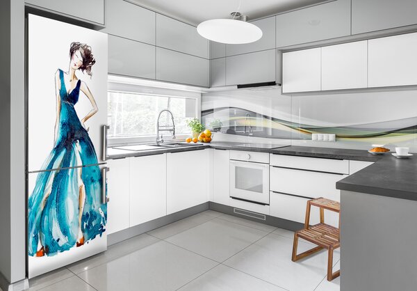Nálepka fototapeta lednička Ilustrace moda FridgeStick-70x190-f-67169792
