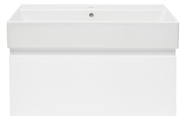 Koupelnová skříňka s umyvadlem SAT B-Way 79x30x45 cm bílá lesk BWAY80WU2