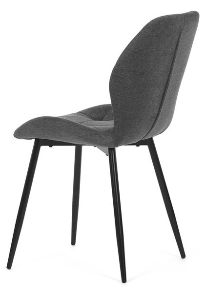 Autronic Čalouněná jídelní židle CT-285 Barva potahu: Šedá