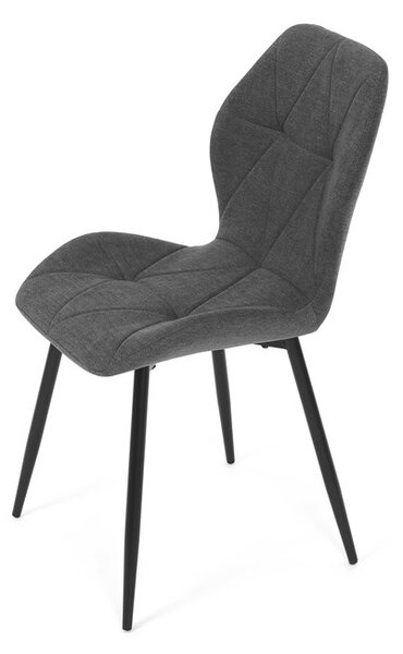 Autronic Čalouněná jídelní židle CT-285 Barva potahu: Šedá