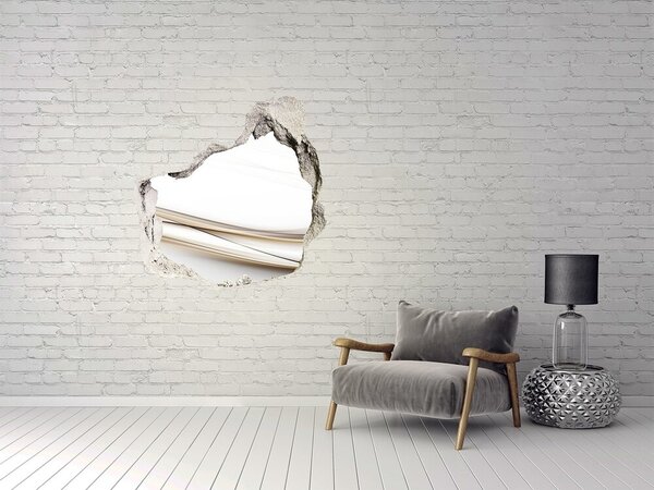 Díra 3D fototapeta nálepka Abstrakce vlny nd-p-127552559