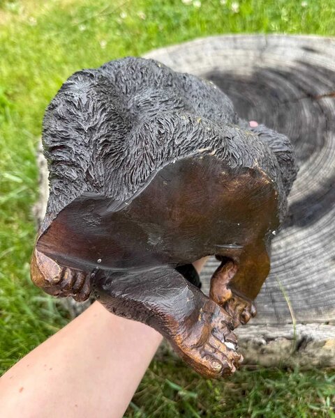 Bronzová socha - Gorilla