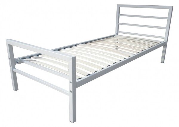 Hector Kovová postel Eveline 90x200 jednolůžko bílá