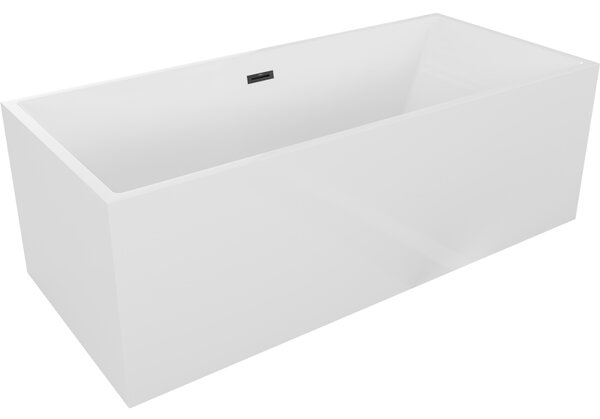 Mexen Vigo volně stojící vana 178,5 x 80 cm, bílá, přepad černý - 51251788000-70