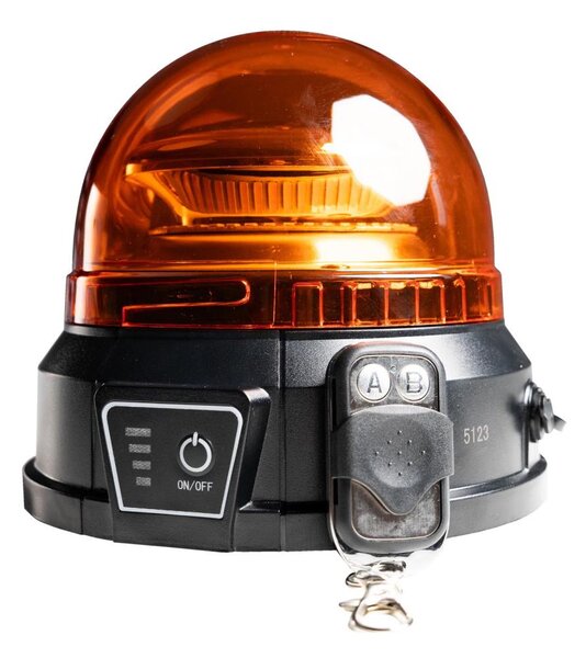 LED Výstražný maják LED/12-24V IP65 + dálkové ovládání