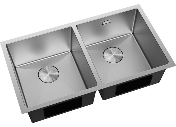 Mexen Binox dřez ocelový 2-komorový 800 x 450 mm, inox - 6421802000-01