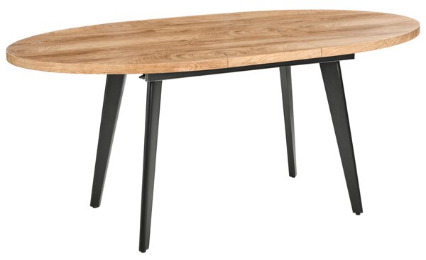 Rozkládací jídelní stůl DUTTON Hnědá 140/180 cm 90 cm