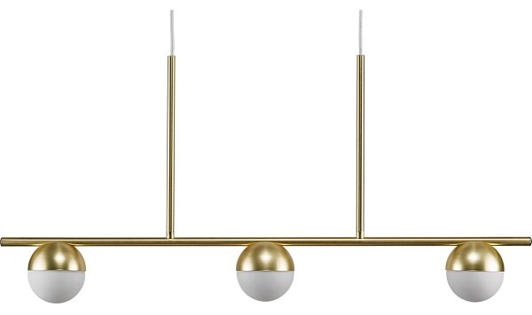 Nordlux - Lustr na lanku CONTINA 3xG9/5W/230V mosaz