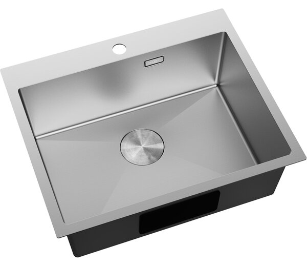 Mexen Solix nerezový dřez 1-komorový 600 x 500 mm, inox - 6408601000-01