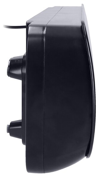 Solight nástěnné keramické topidlo, 2000W, černá KP07B
