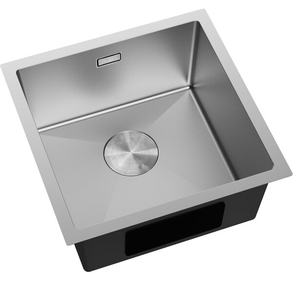 Mexen Trixo nerezový dřez 1-komorový 440 x 440 mm, inox - 6413441000-01