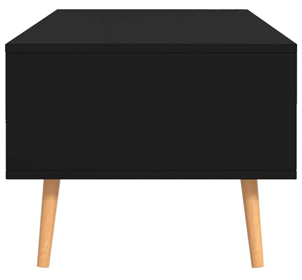 Konferenční stolek černý 100 x 49,5 x 43 cm kompozitní dřevo 326787