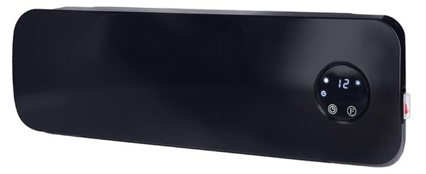 Solight nástěnné keramické topidlo, 2000W, černá KP07B