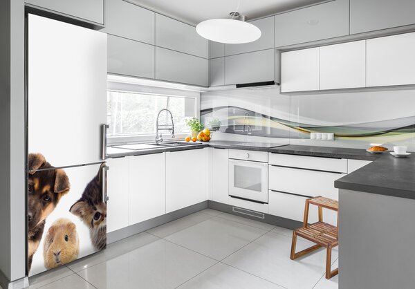 Nálepka fototapeta lednička Domácí zvířata FridgeStick-70x190-f-67306538