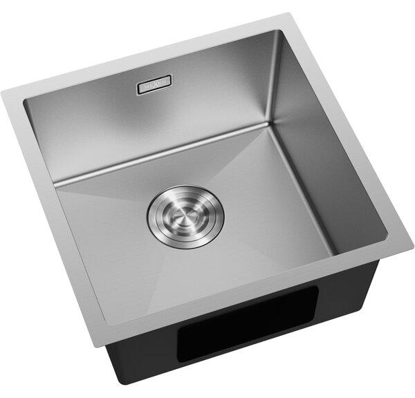 Mexen Trixo nerezový dřez 1-komorový 440 x 440 mm, inox - 6413441000-01