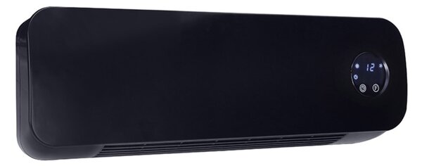 Solight nástěnné keramické topidlo, 2000W, černá KP07B