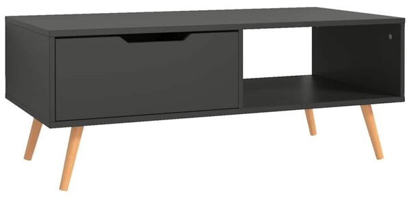 Konferenční stolek šedý 100 x 49,5 x 43 cm kompozitní dřevo 326788