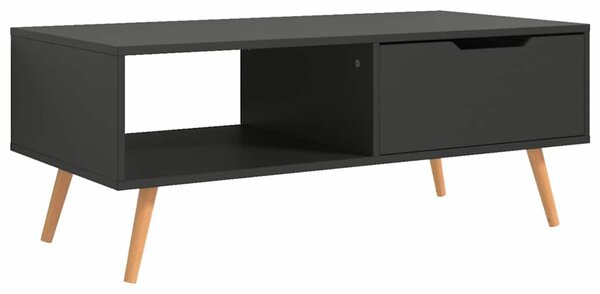 Konferenční stolek šedý 100 x 49,5 x 43 cm kompozitní dřevo 326788